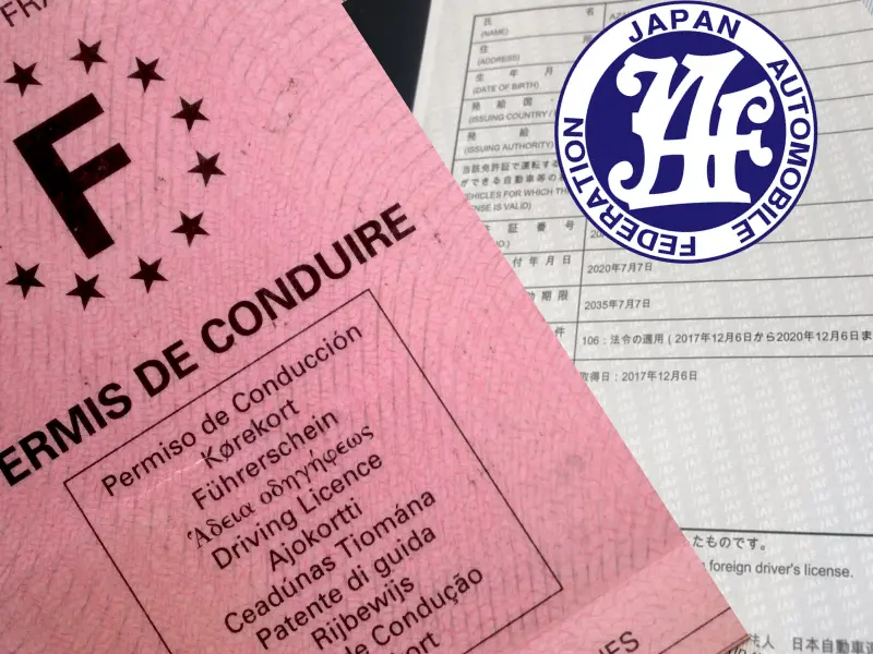 Traduction certifiée JAF Permis Conduire (A imprimer au konbini)