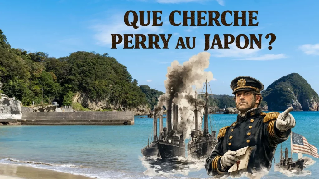 Accueil 1 Perry au Japon visite